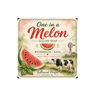 One in a Melon Tallow Soap