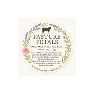 Pasture Petals – Goat Milk & Floral Soap