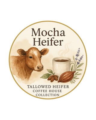 Mocha Heifer, chocolate, coffee, grass-fed tallow balm — Tallowed Heifer