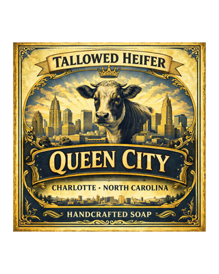 Queen City, grass-fed tallow soap — Tallowed Heifer