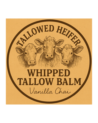 Vanilla Chai, grass-fed tallow balm — Tallowed Heifer